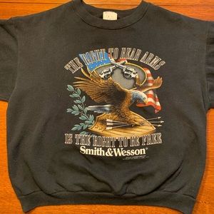 Vintage Smith and Wesson crewneck sweater M